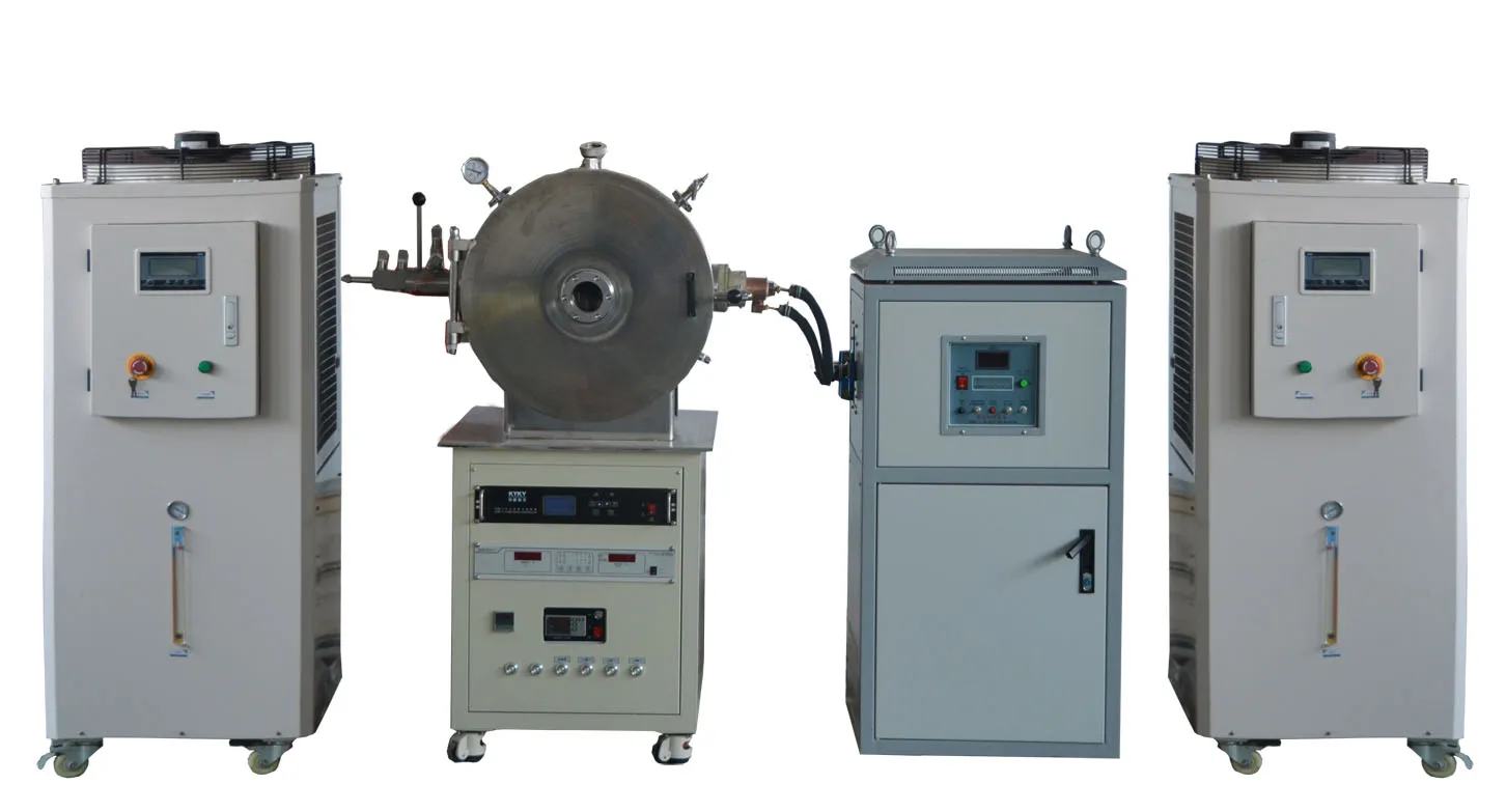 1KG 2 KG Small Capacity Mini Size Lab Application Induction Vacuum Melting Furnace