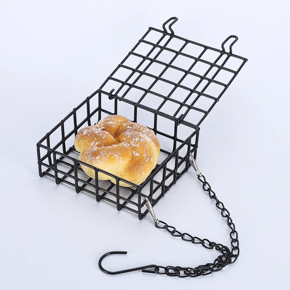 Outside Hanging Wild Bird Feeding Humming Bird Feeders Metal Suet Bird Feeders