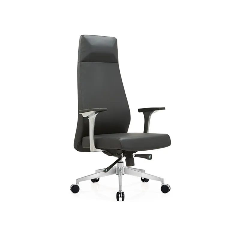 Alibaba furry swivel  leather office chair  on sale