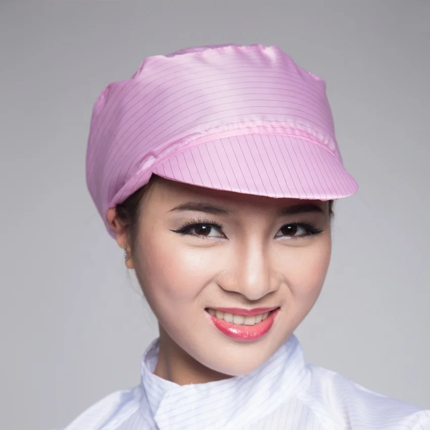 Factory Direct Sale High Quality Cleanroom Antistatic Hat ESD Cap Antistatic Hat Cleanroom Hat