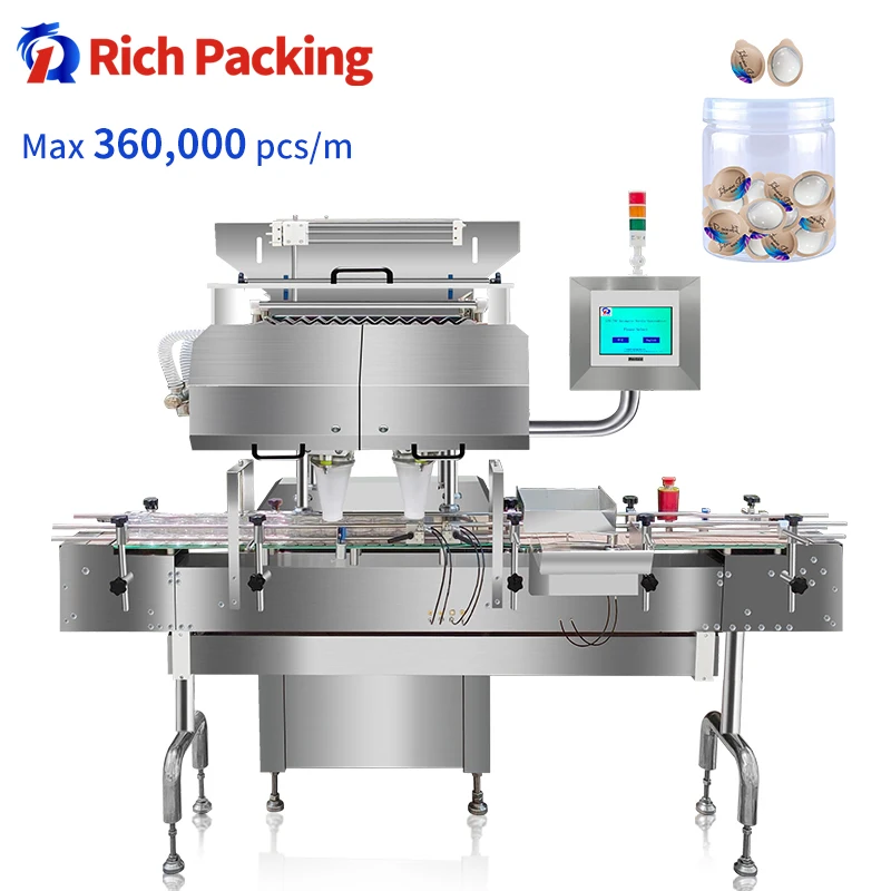 Pharmaceutical Medical Automatic Bottling Egg Facial Mask Blister Sheet Board Plate Counter Counting Machine For Sale