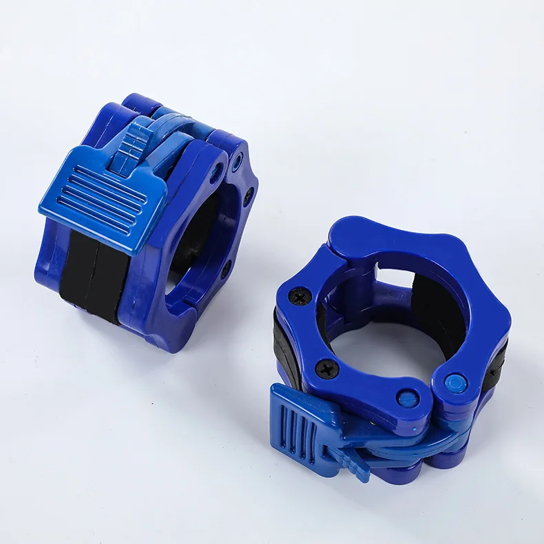 New type barbell Clamps Workout Weightlifting ABS Barbells Locking Collars Clips with Quick Release