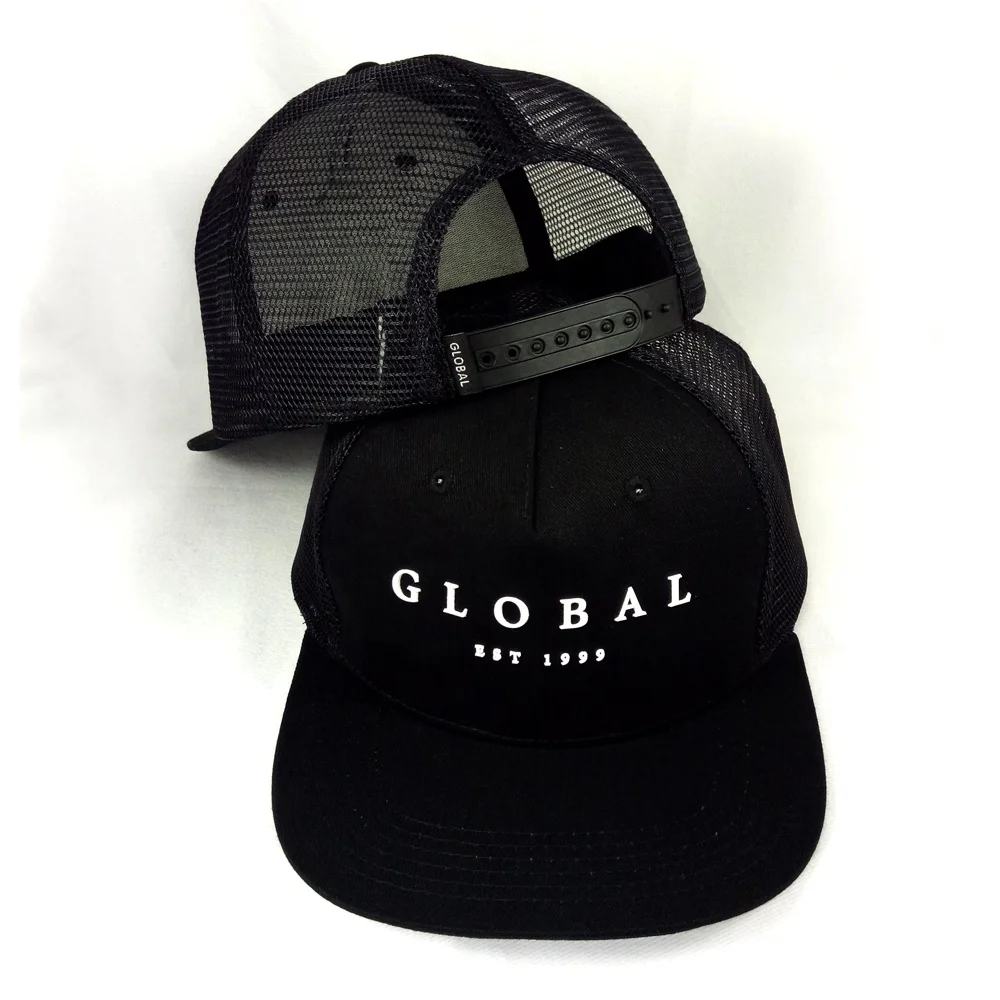 Wholesale Flat Hip Pop Sports Caps Fashion Custom Blank Flat Brim 6 Panel Snapback Cap