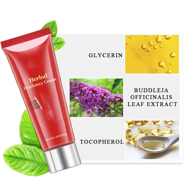 jiajie OEM Customization Herbal Cream perment hair removal cream depilatory cream