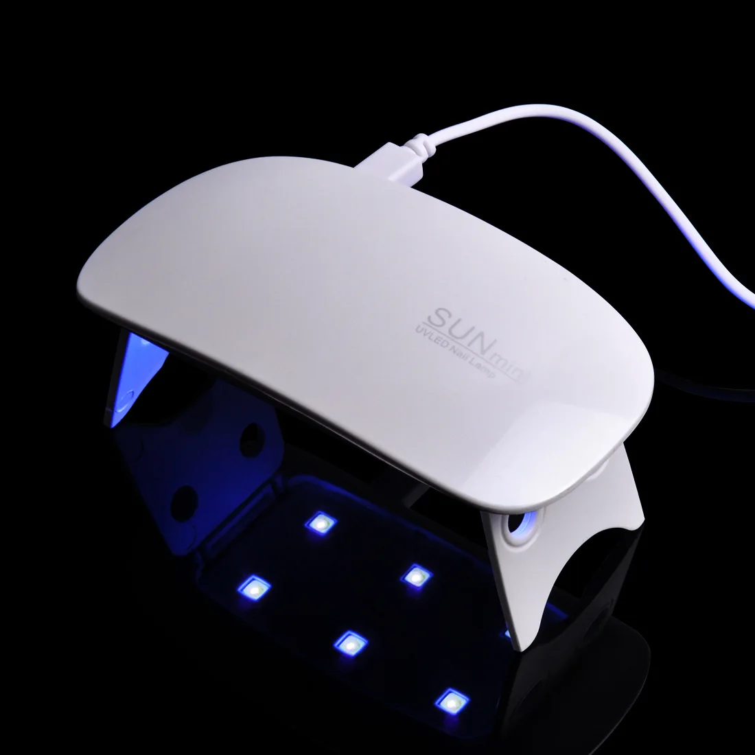 
2021 New Trending Ultra thin SUN mini nail lamp 6W UV gel nail lamp mini UV lamp 
