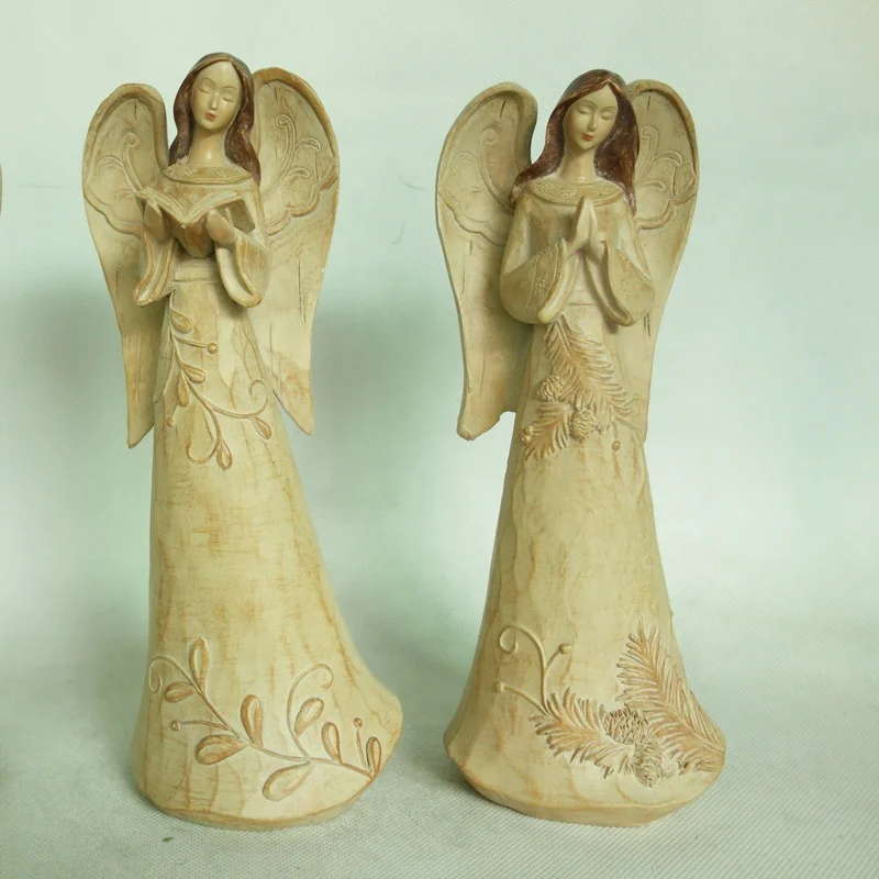 Деревянная Статуэтка молитвенного ангела Landy Design 2020 дюйма, 9,17