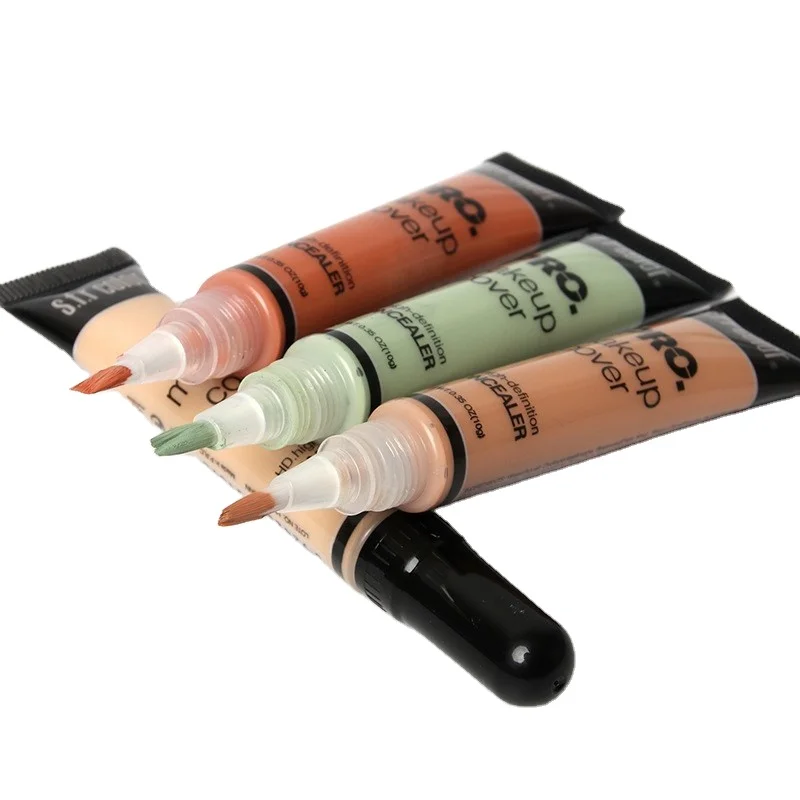concealer make up yellow under eye concealer for dark circles brush 12 colors cosmetic foundation liquid cream concealer