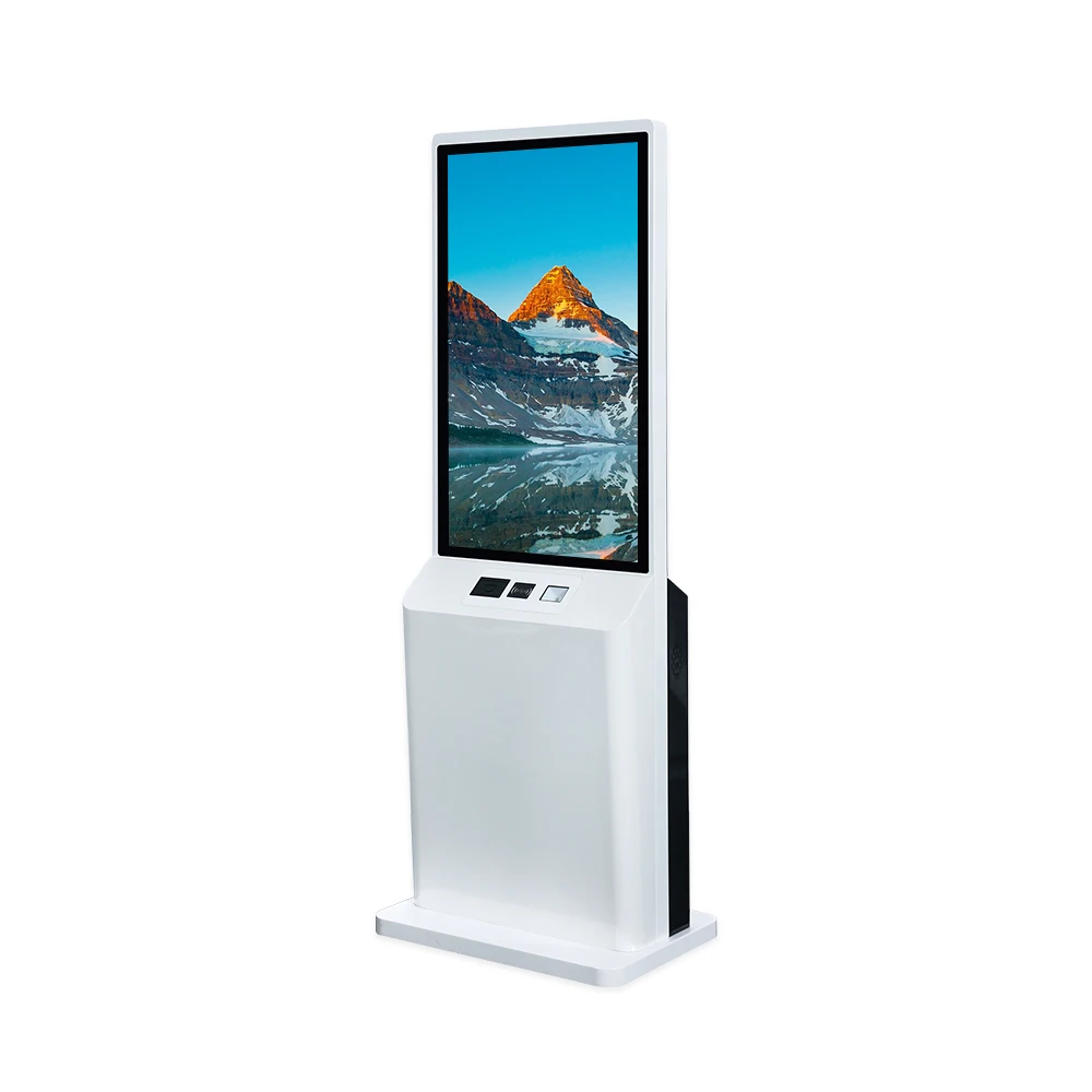 Free Standing 43 Inch Android Linux Window Digital Kiosk Touch All In One Kiosk Self-service Payment Digital Kisok