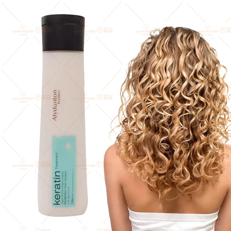 Huati Sifuli Alydanton Wholesale 238ml silk protein curling moisture anti frizz hair curl defining cream for curly hair
