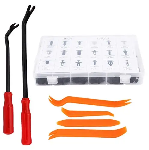 
2019 Wholesale Car Push Pin Rivet Retainer Automotive Trim Clip Panel Body Interior Assortment Kit Car Clip 