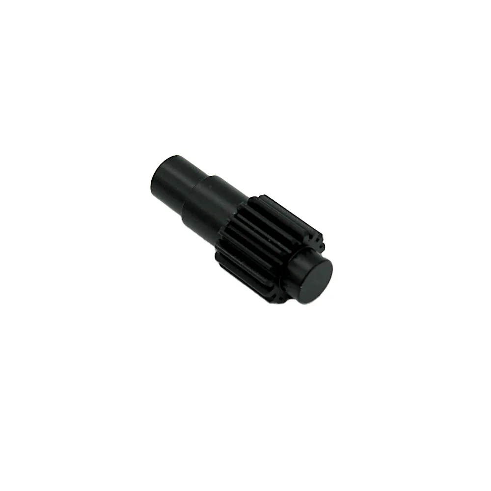 Precision Machining Black Plastic POM Nylon Toy Gear Box Main Drive Shaft Pinion Gear