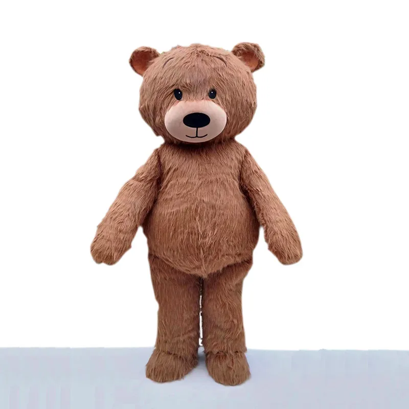 Brown bear plush doll custom mascot clothing net red dance teddy bear