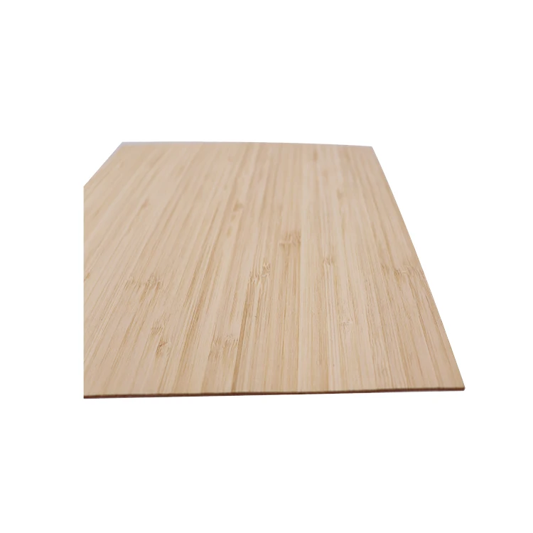 Carbonized Color Press Grain 3mm Bamboo Veneer Board For Skating Board