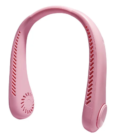 Usb Charging Portable Lazy Sports Small Electric Fan Leafless Hanging Neck Fan