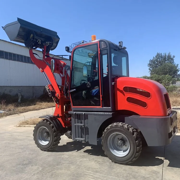 Zy908 0.8ton 48v/400ah передние мини-электрические колесные погрузчики для завода-изготовителя