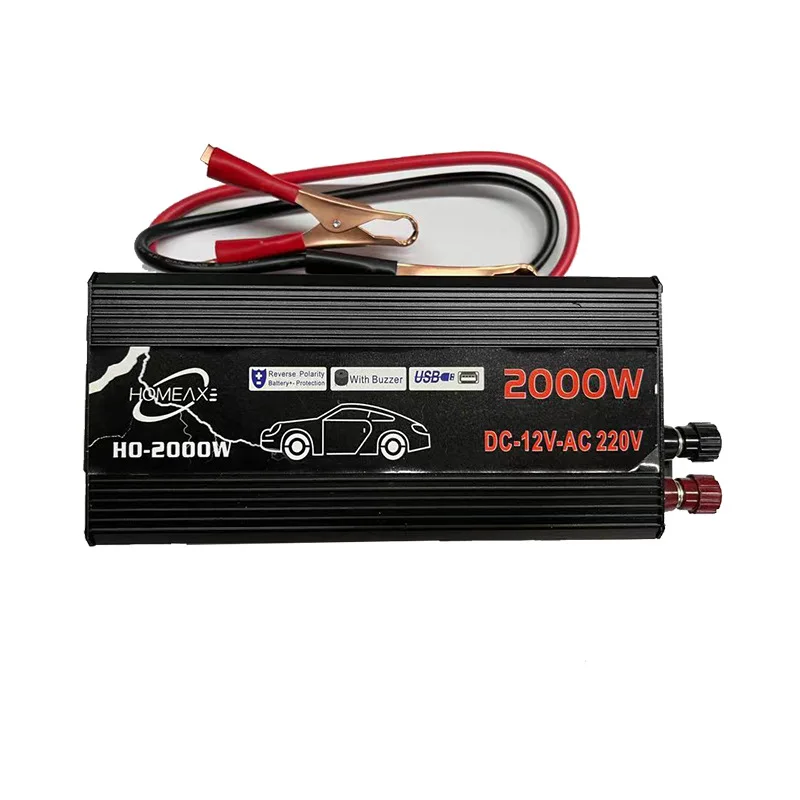 Чистая Синусоидальная мощность инвертора от 12v24v до 110v мощность 2000w американская розетка инверторы