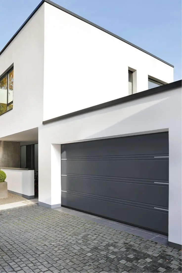 China Manufacturer Residential Automatic Steel Sectional Garage Doors Contemporary Overhead Garage Doors