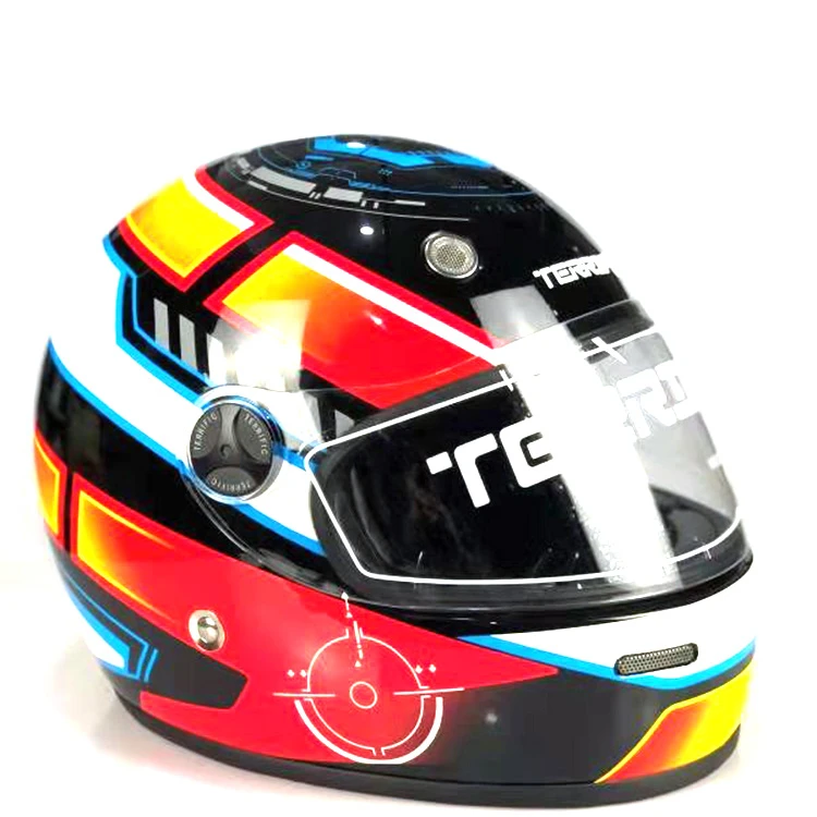 New Style Hot Selling Custom Multi Color Motorcycle Full Face Helmet