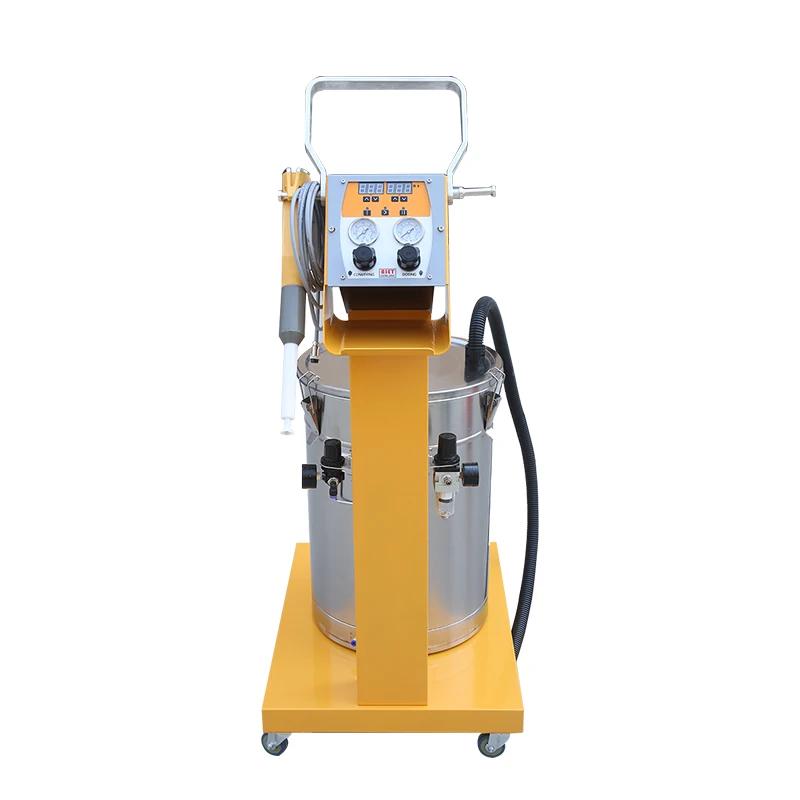 Double push type 2 soft key model Automatic uniform powder spray perfect atomization effect coating printing machine