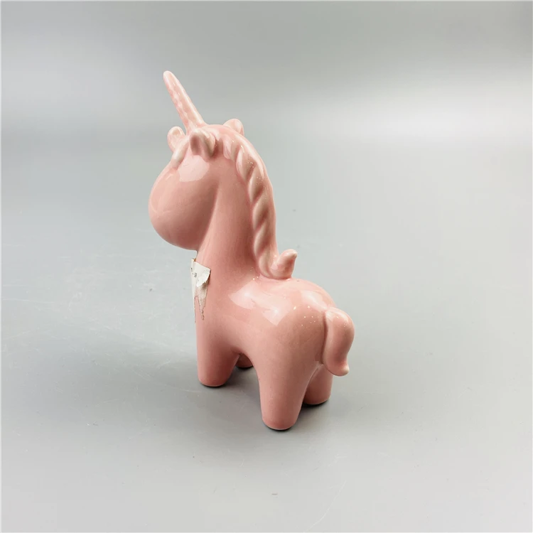 
New Product Hot Sale Small Ceramic Mini Animal Figurines Christmas Ornament 