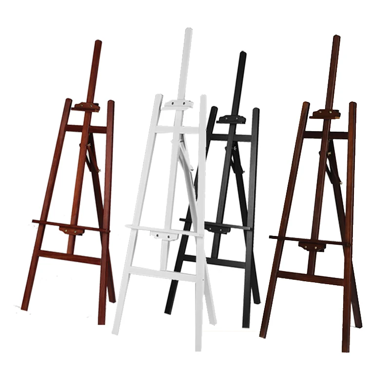 Factory wholesale Mini Canvas And Natural Wood Easel Set Multi size mini wood easel with canvas sets for kids painting