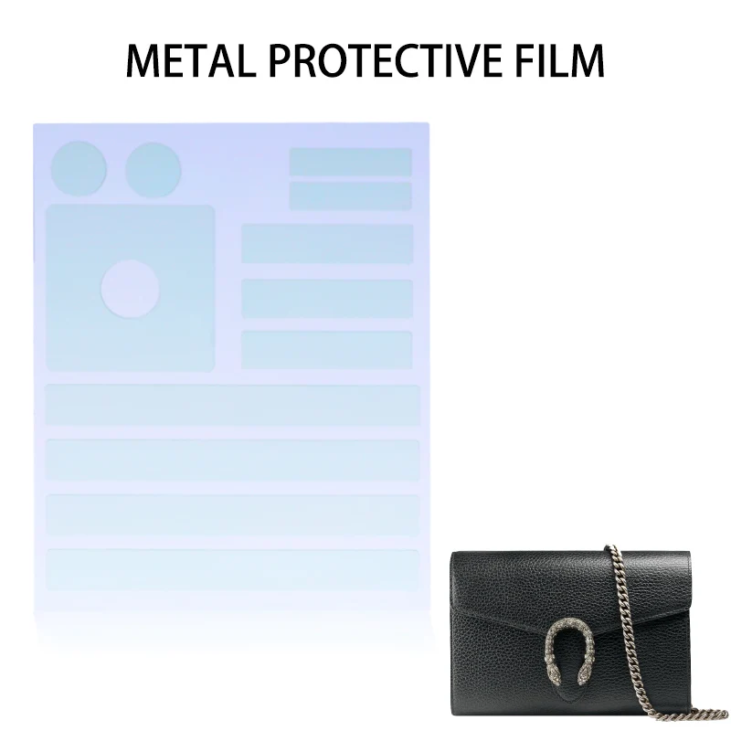 Handbag protective film is suitable for Dionysus chain bag, used to protect the metal ring and metal buckle of bag accessories