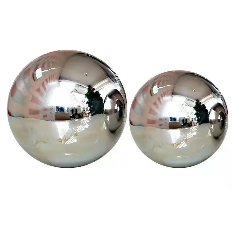 carbon hollow steel ball with hole custom stainless steel bead Decoration Ball Sphere