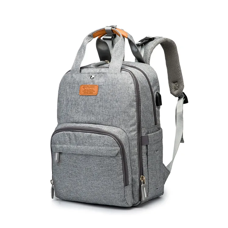 
Cheap Mummy Travel Water-repellent Diaper Bag Backpack With Usb Charging Port 