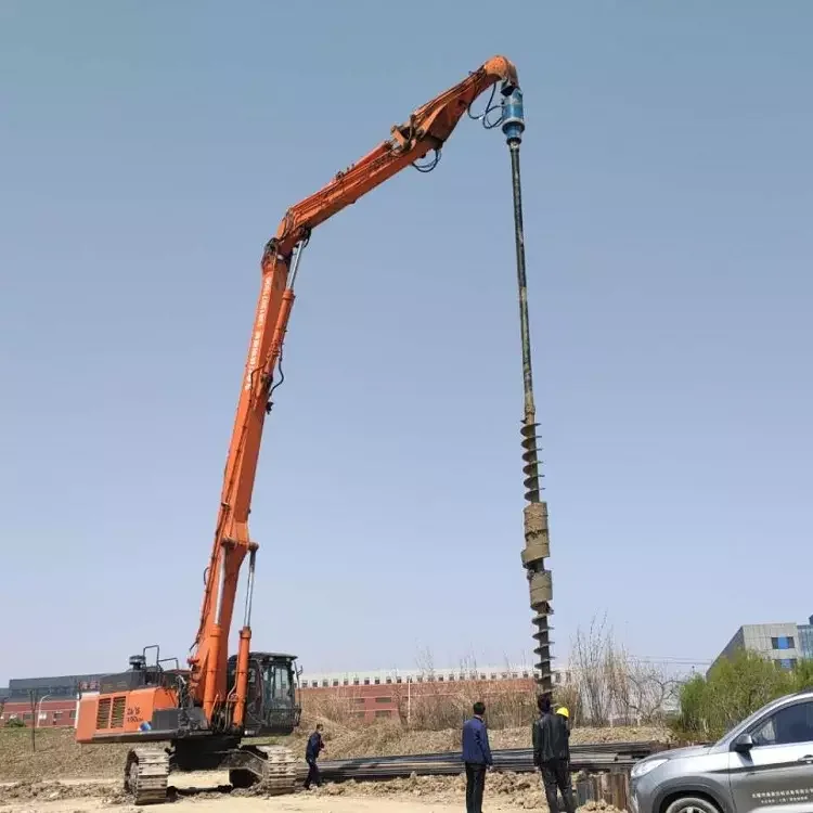 Kennametal Factory Manufacturing Efficiency Geological Exploration Excavator Auger Hydraulic Earth Auger