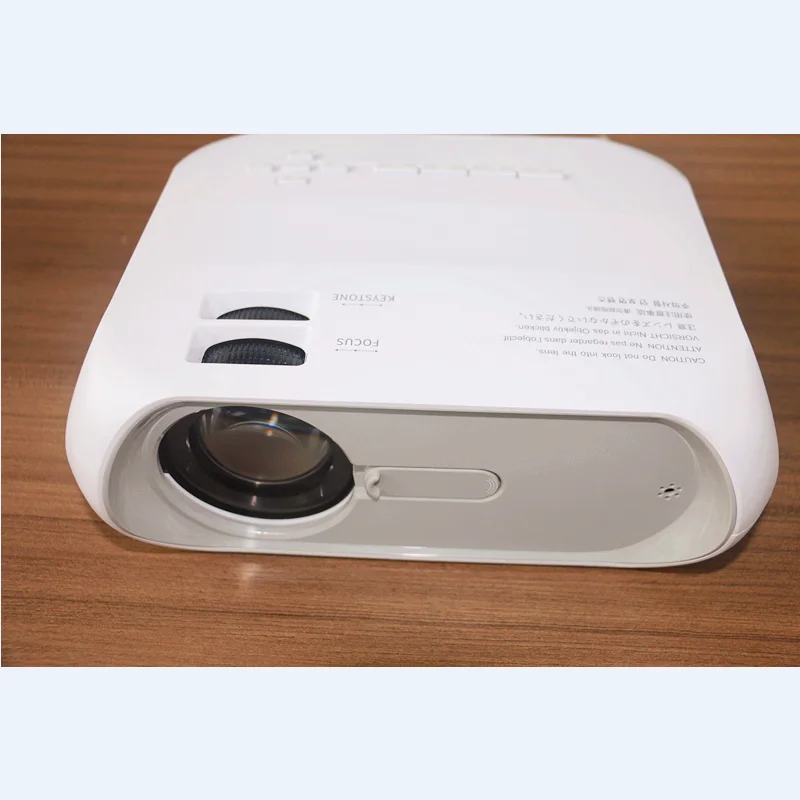 
Amazon Hot-selling Wi-Fi Mini Projector 150 ANSI Lumen Native 720P Portable Projector Full HD 1080P Supported Outdoor Projector 