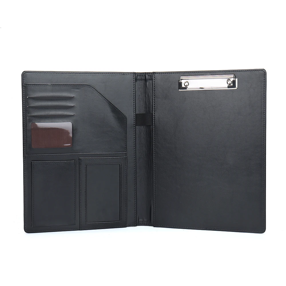 PU Leather B5 File Folder Top Quality Multifunctional Business Bag File Cover Custom Manage  Folder