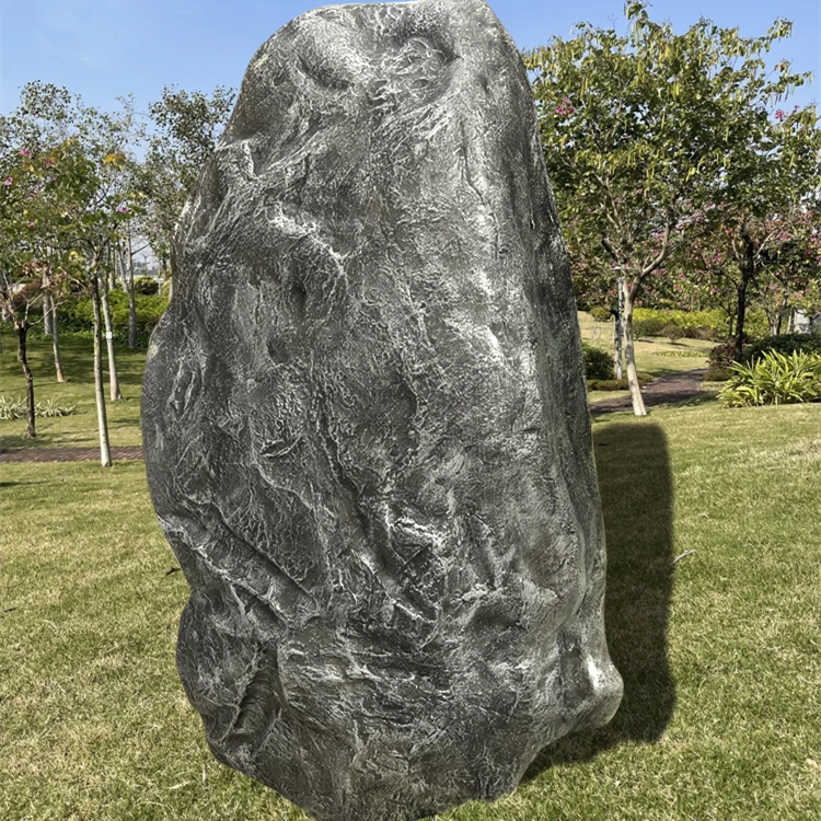 DS-1778 Natural Stone Sculpture Classic Art Black Marble Landscape Stone
