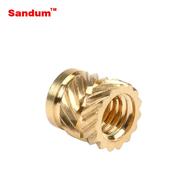 3D Prototype Printing Plastic Housing knurled Brass Threaded Insert Nut
