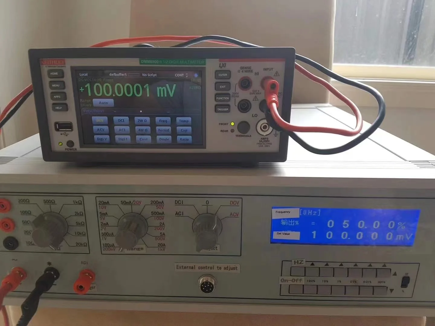 multimeter  calibration  multifunction process calibrator