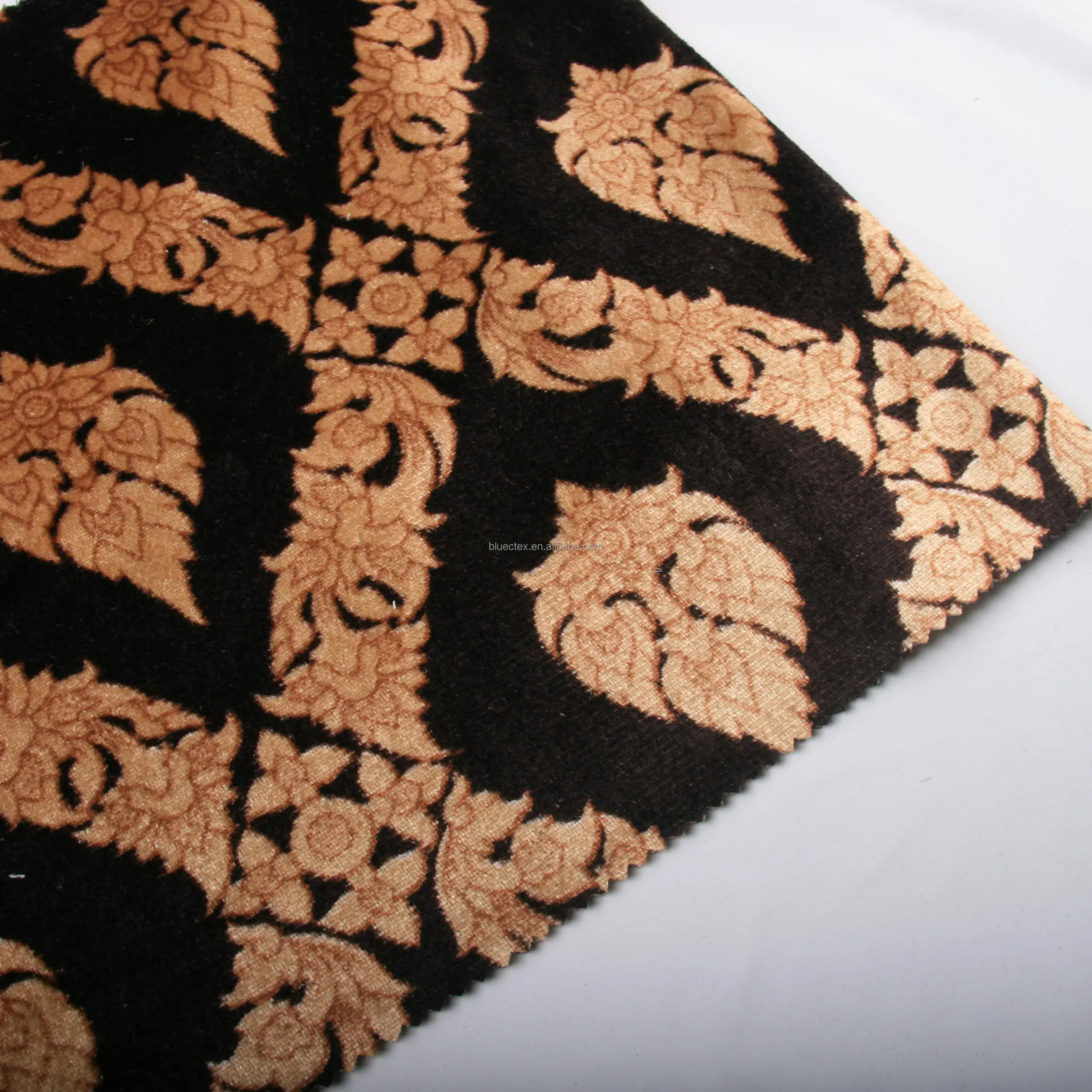 China Manufacturer Polyester Stretch Korean Holland Velvet Fabric For Sofa