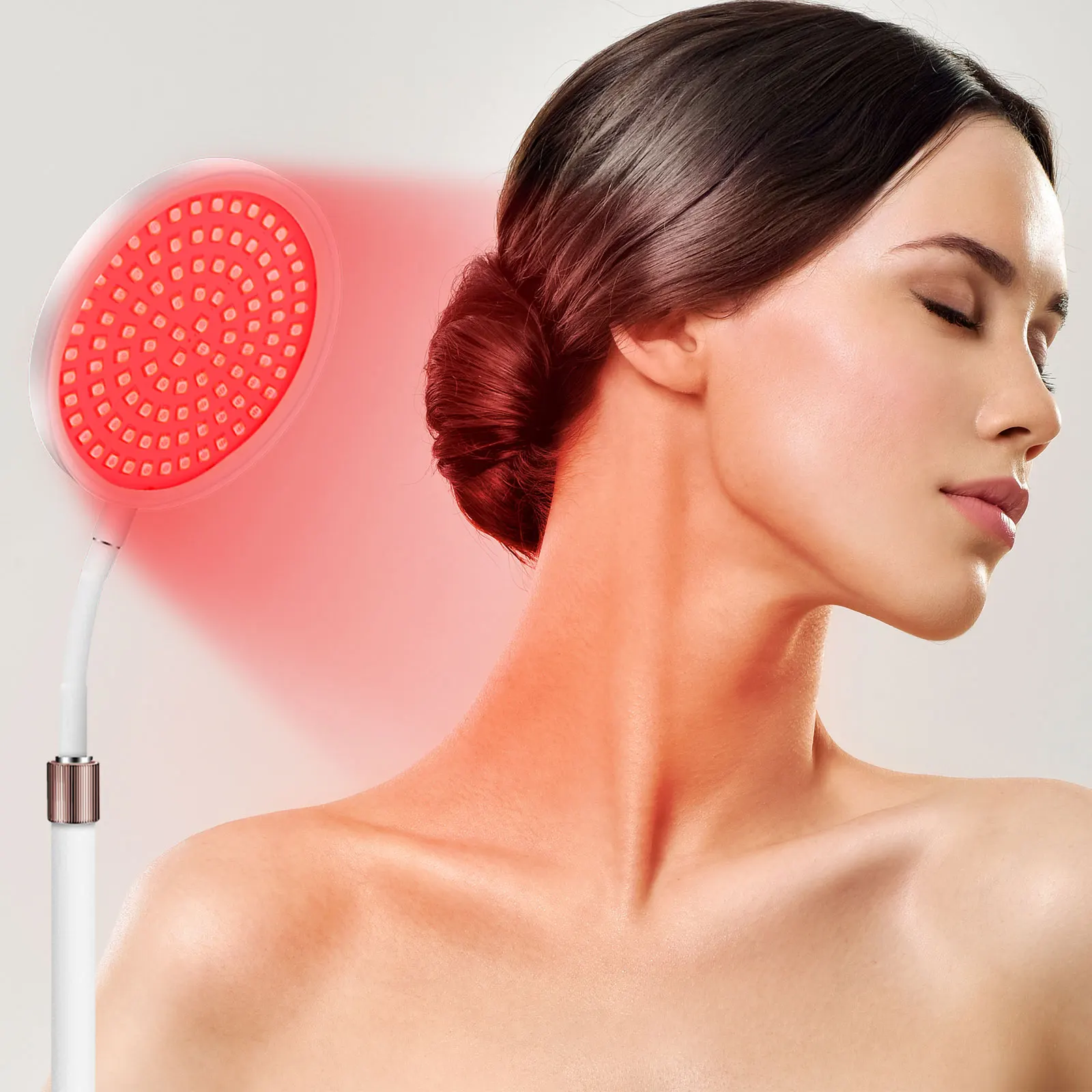 140LED 660nm OEM/ODM Portable Red Light Therapy Device Infrared Light Therapy  for Home Ues Skin Care Red Light Therapy Lamp
