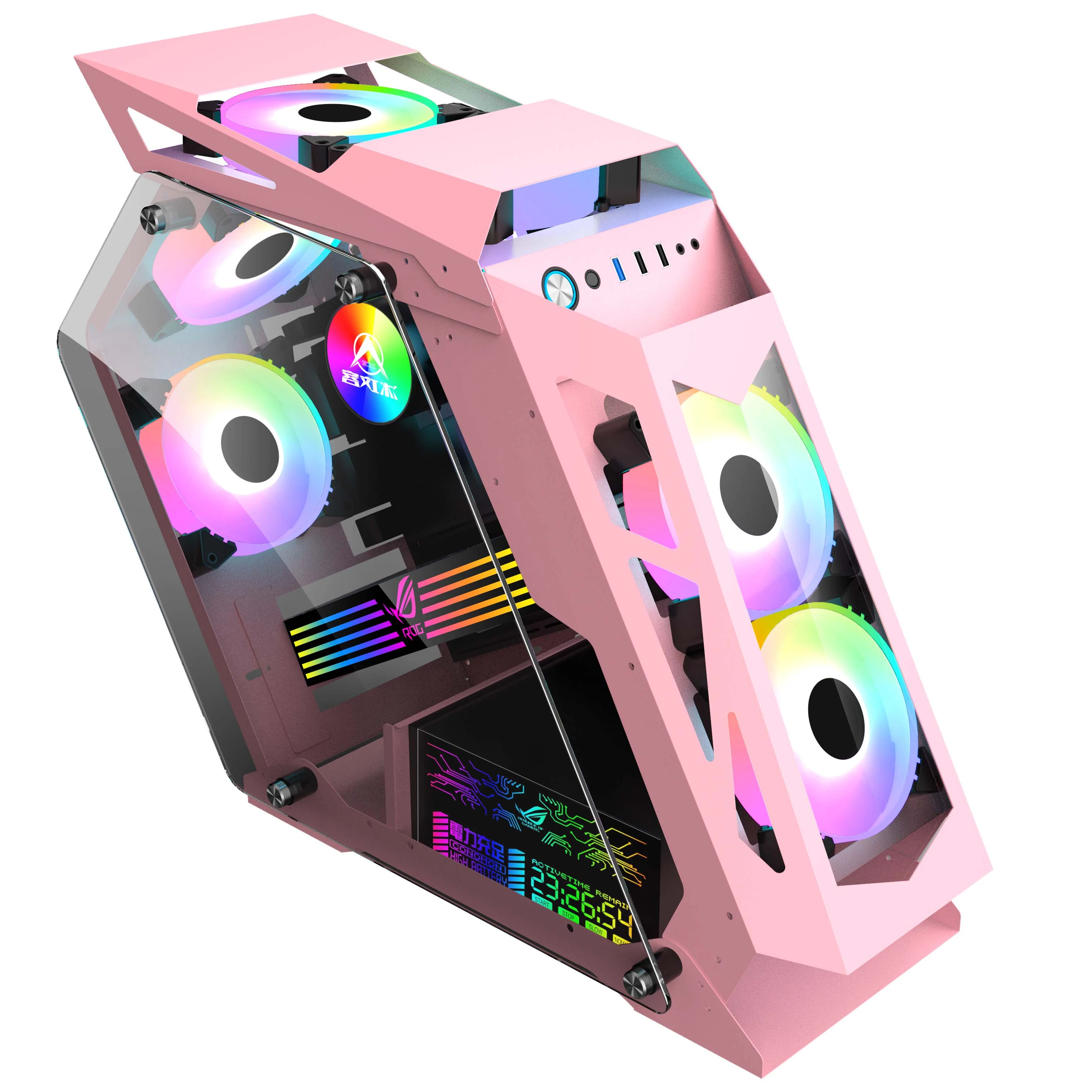 
4 RGB FAN 4 LAMP for gaming case computer 