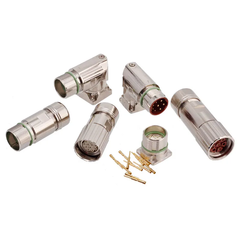 Binder connector M5 M8 M12 M16 M23 M40 electric male female ip67 waterproof connector manufacturer
