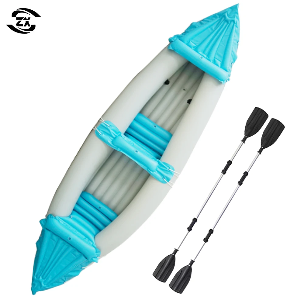 made in china cheap tourism  boat cheapest 2 person sit on top canoe inflatable fishing Speed Raft kayak