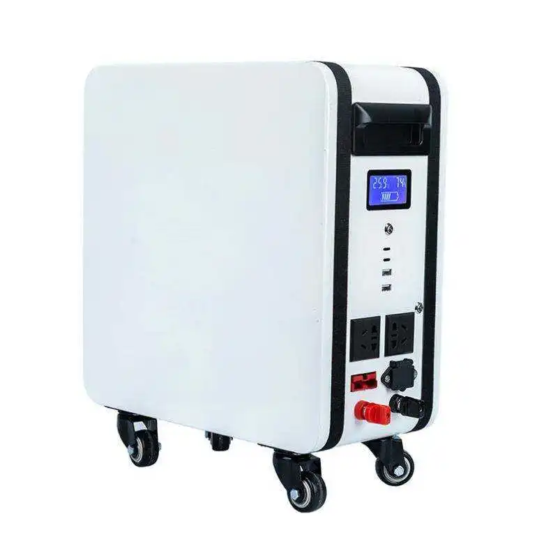 CHASUN Solar Generator Lifepo4 Lithium Ion Battery Power Bank 2Kwh Ac Output 2000W Portable Power Station With Solar Panel