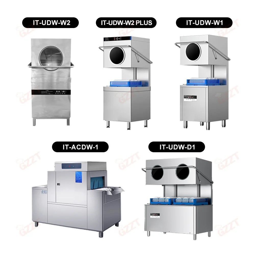 Commercial Multi-functional Conveyor belt Dishwasher Industrial Dish Washing Machine Smart separation wash Dishwasher Machine