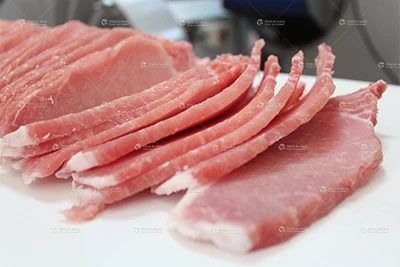 FKP-25 Commercial Frozen Row Meat Slicing Machine Steak Bacon Ham Slicer
