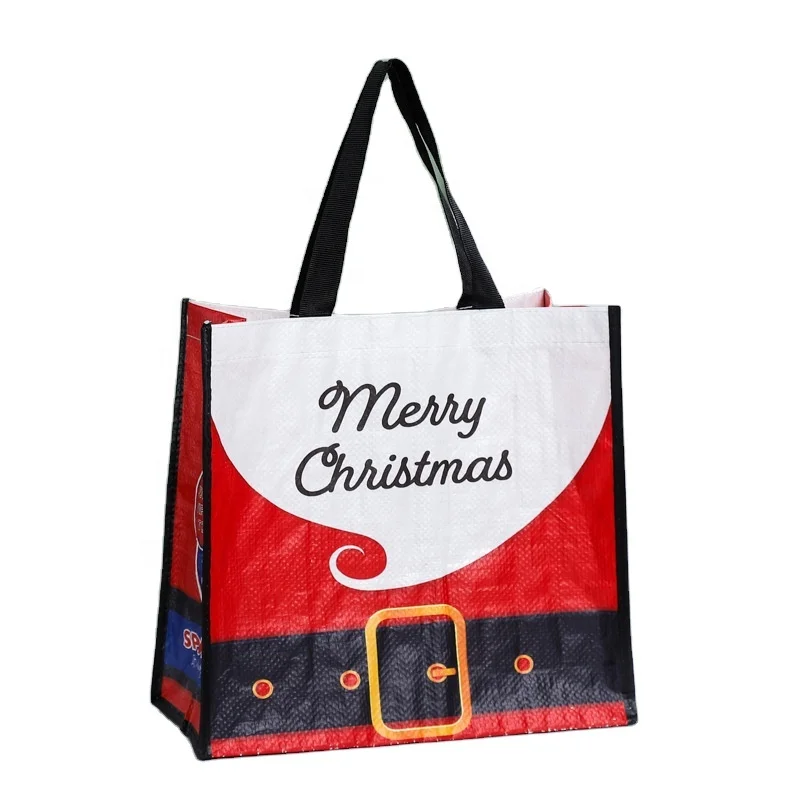 Wholesale PP Non Woven Fabric Tote Shopping Bags Eco Friendly Reusable Grocery