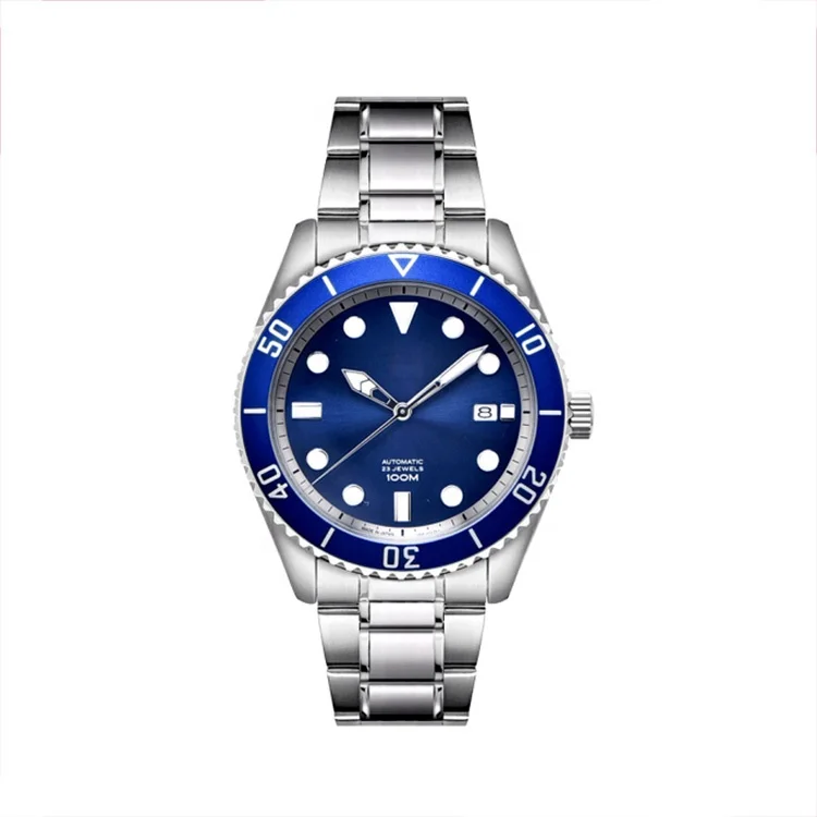 Luxury Diver watches men automatic mechanical visible backover 20atm waterproof watch 316 stainless steel wristwatch