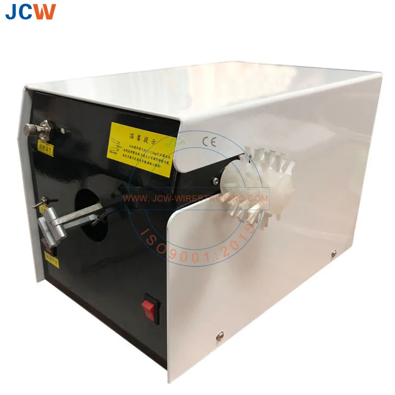 JCW-322A Semi automatic wire harness braiding machinery cable shielding layer brushing twisting machine