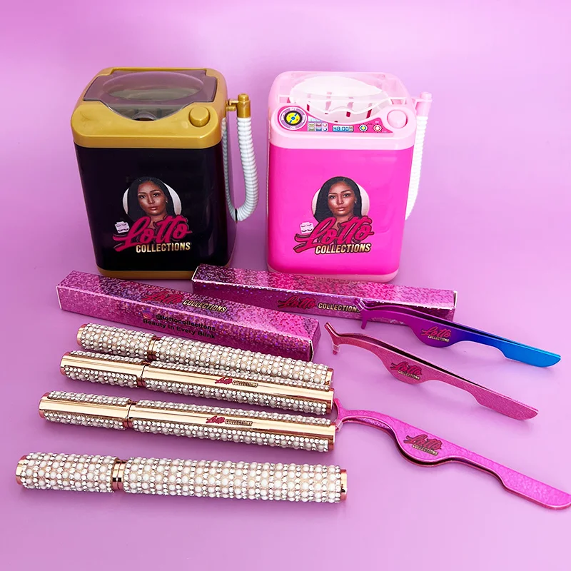 Non toxic fake eyelash adhesive lady black eyelash glue latex free lash glue with private label