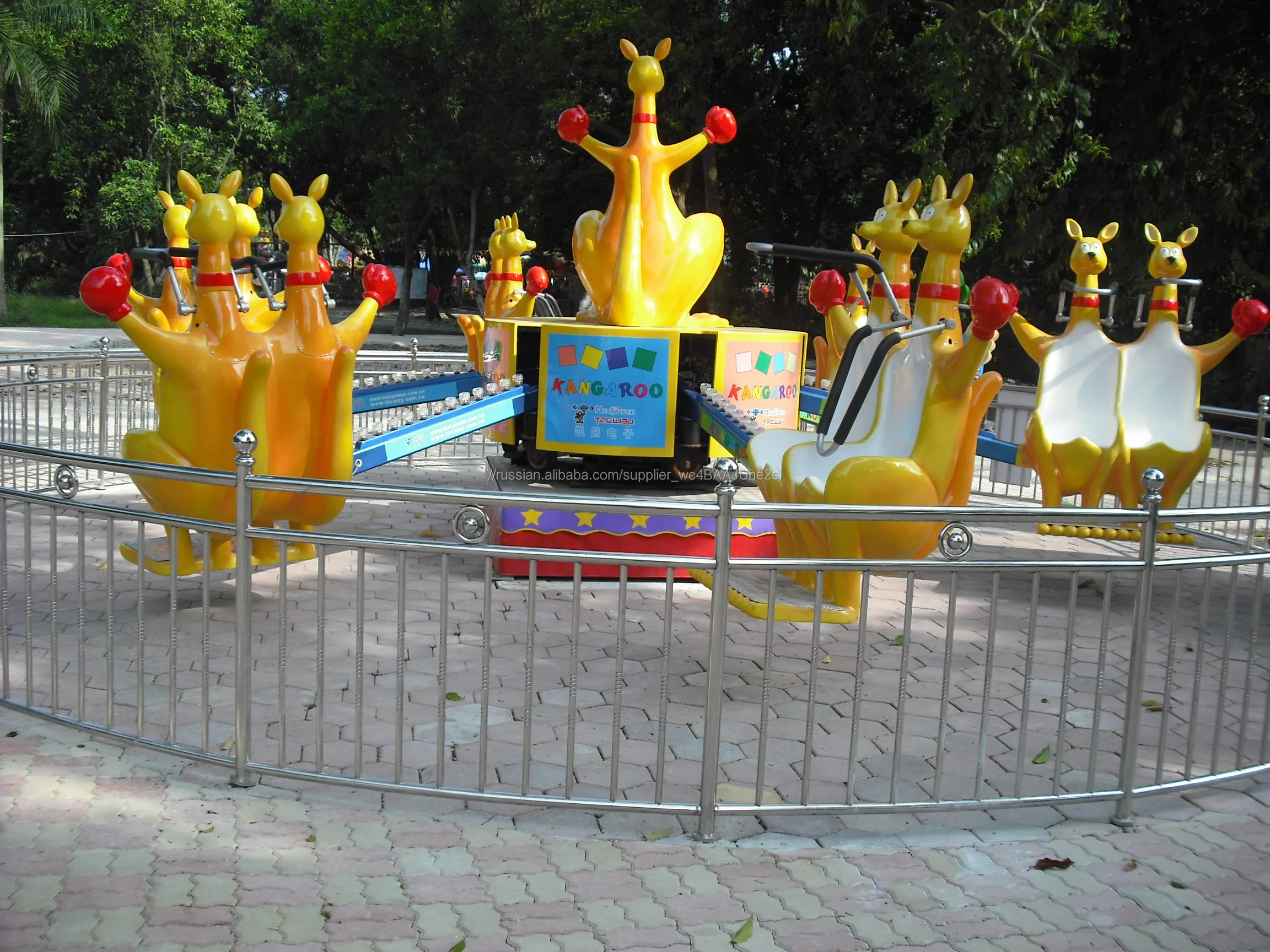 Кенгуру Прыжки Ездить аттракциона