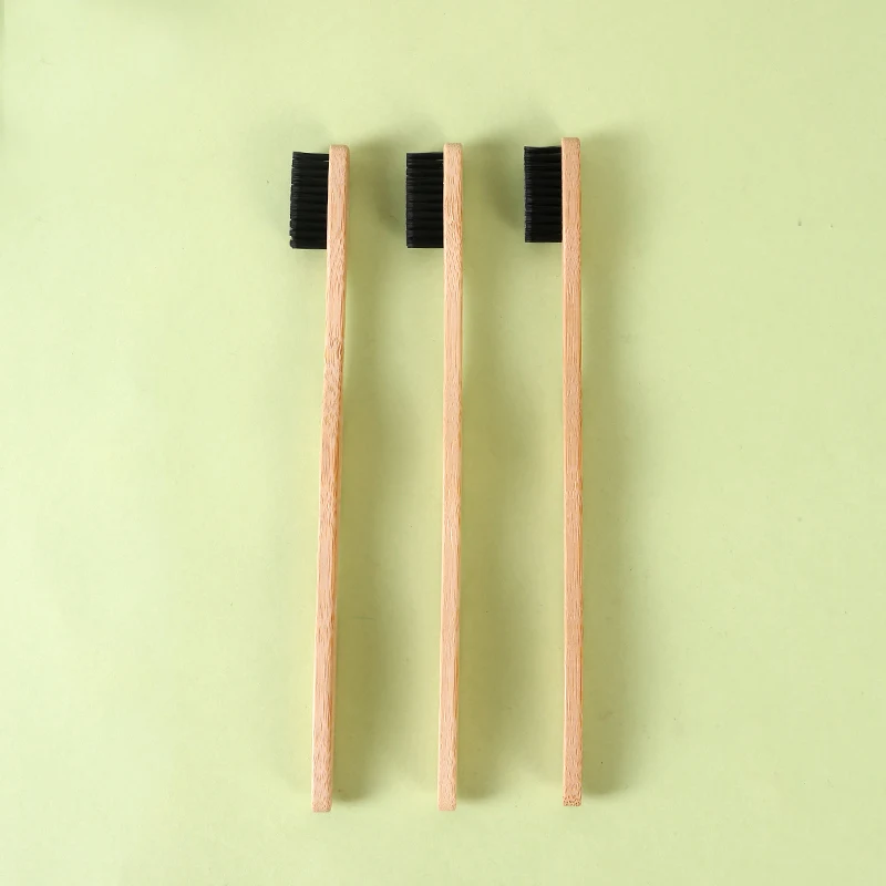 Wholesale custom eco friendly bamboo charcoal wave bristles wooden bamboo toothbrush China