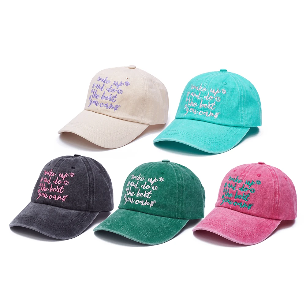 Wholesale 100% cotton material baseball cap with customer logo 3d embroidery in high quality fast ship low moq customization cap