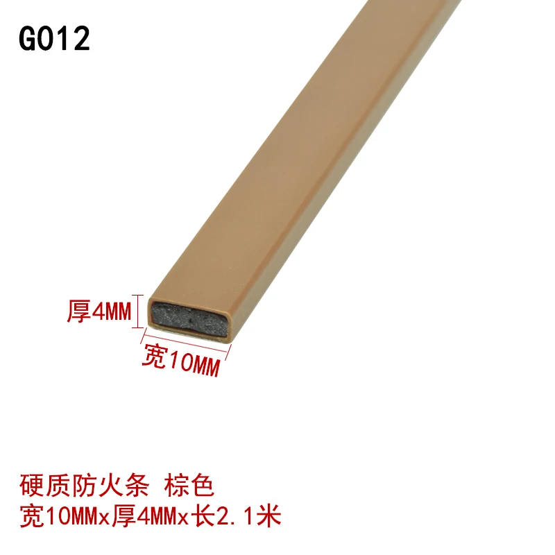 Self Adhesive Expansion Seals Fireproof Sealing Strips  Weather Strips PVC Casing Graphite Filling for Fireproof Door